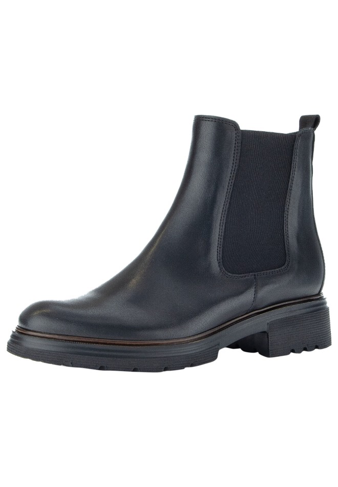 Femmes Noires Bottines Classiques Gabor | Exclusif